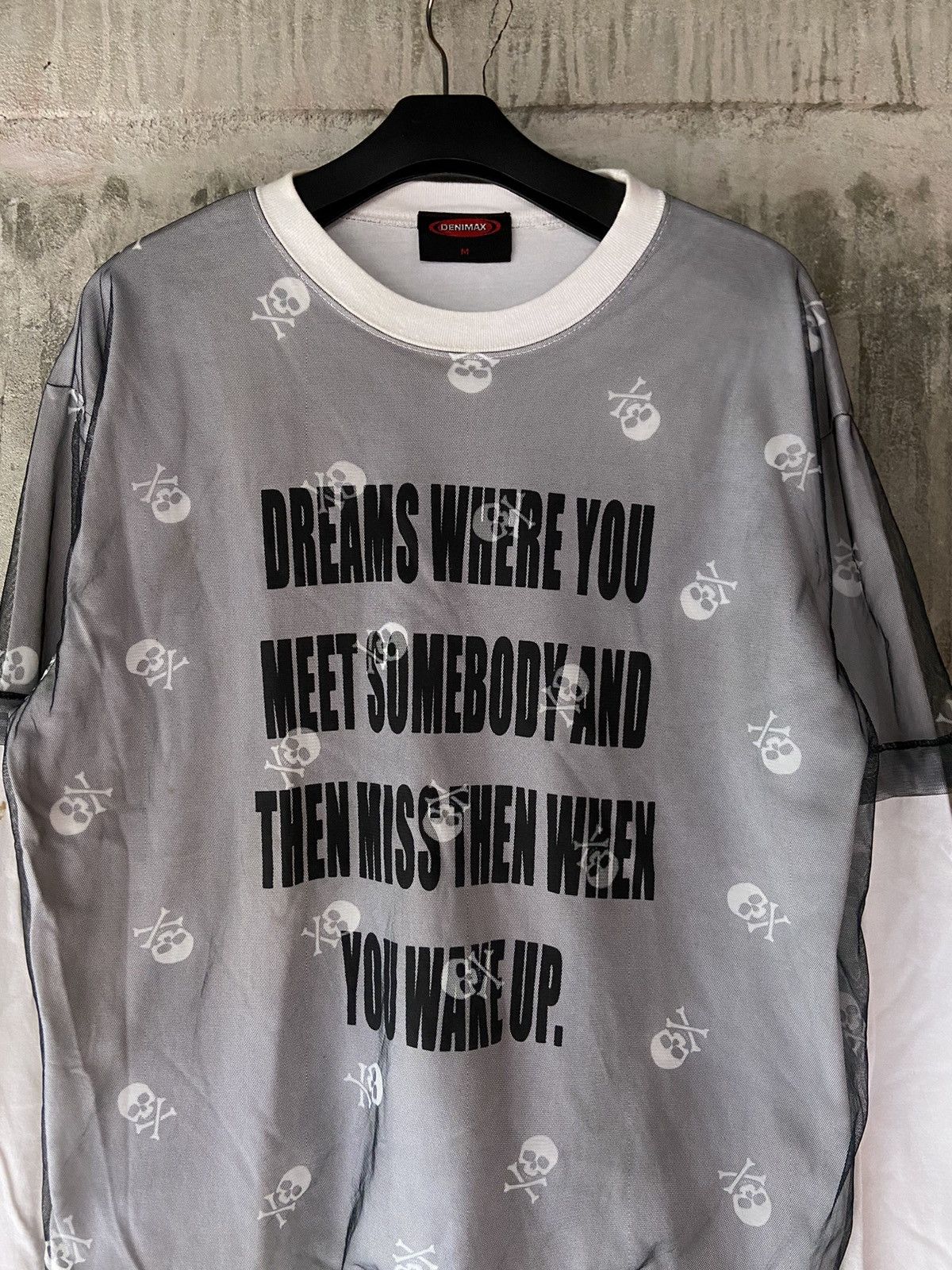 Isamu Katayama Backlash JAPANESE PUNK DOUBLE LAYER POEM LONG SLEEVE Size US M / EU 48-50 / 2 - 4 Thumbnail