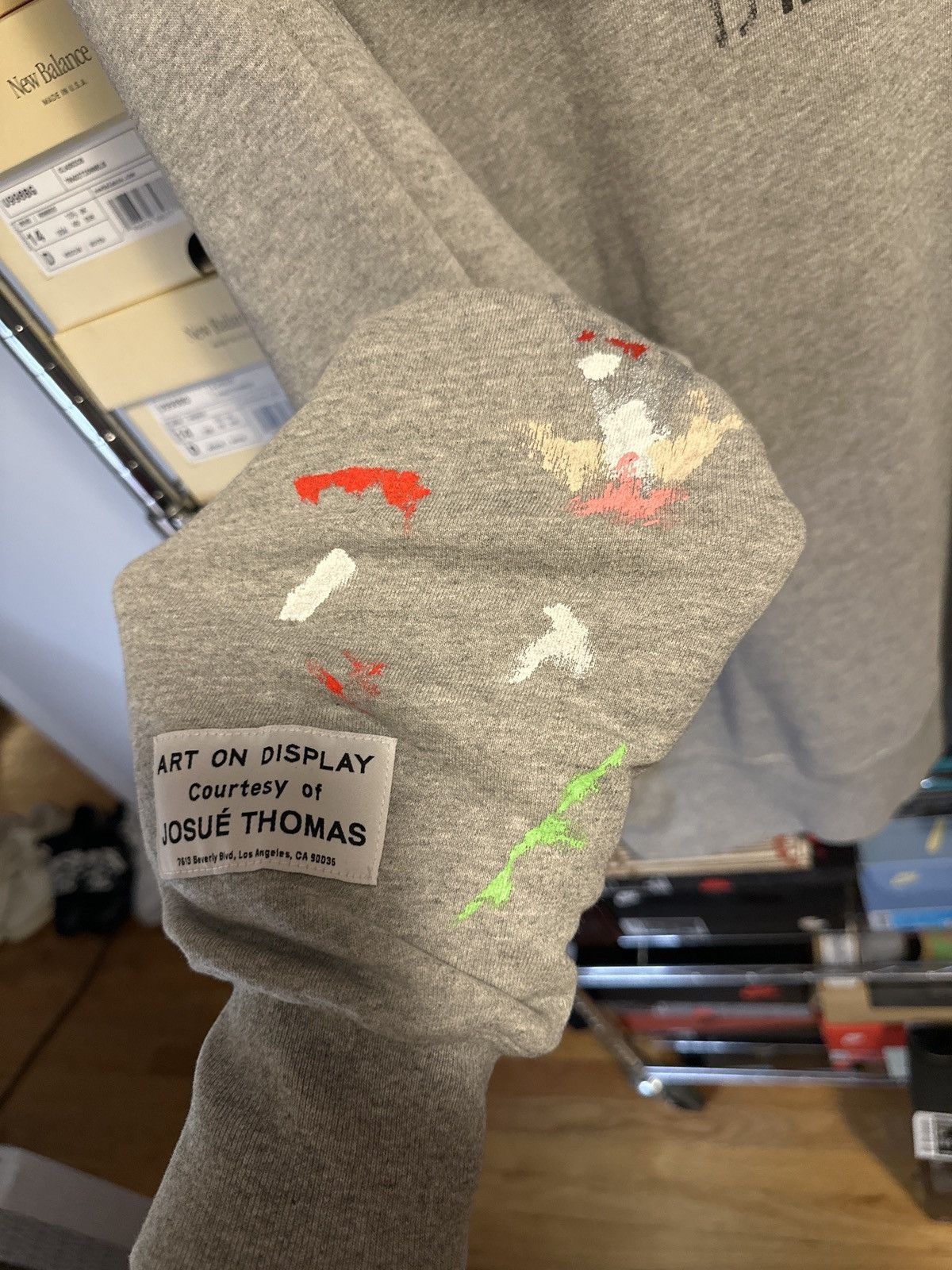 Gallery Dept. GALLERY DEPT LOGO PAINTED HOODIE XXL Size US XXL / EU 58 / 5 - 6 Thumbnail