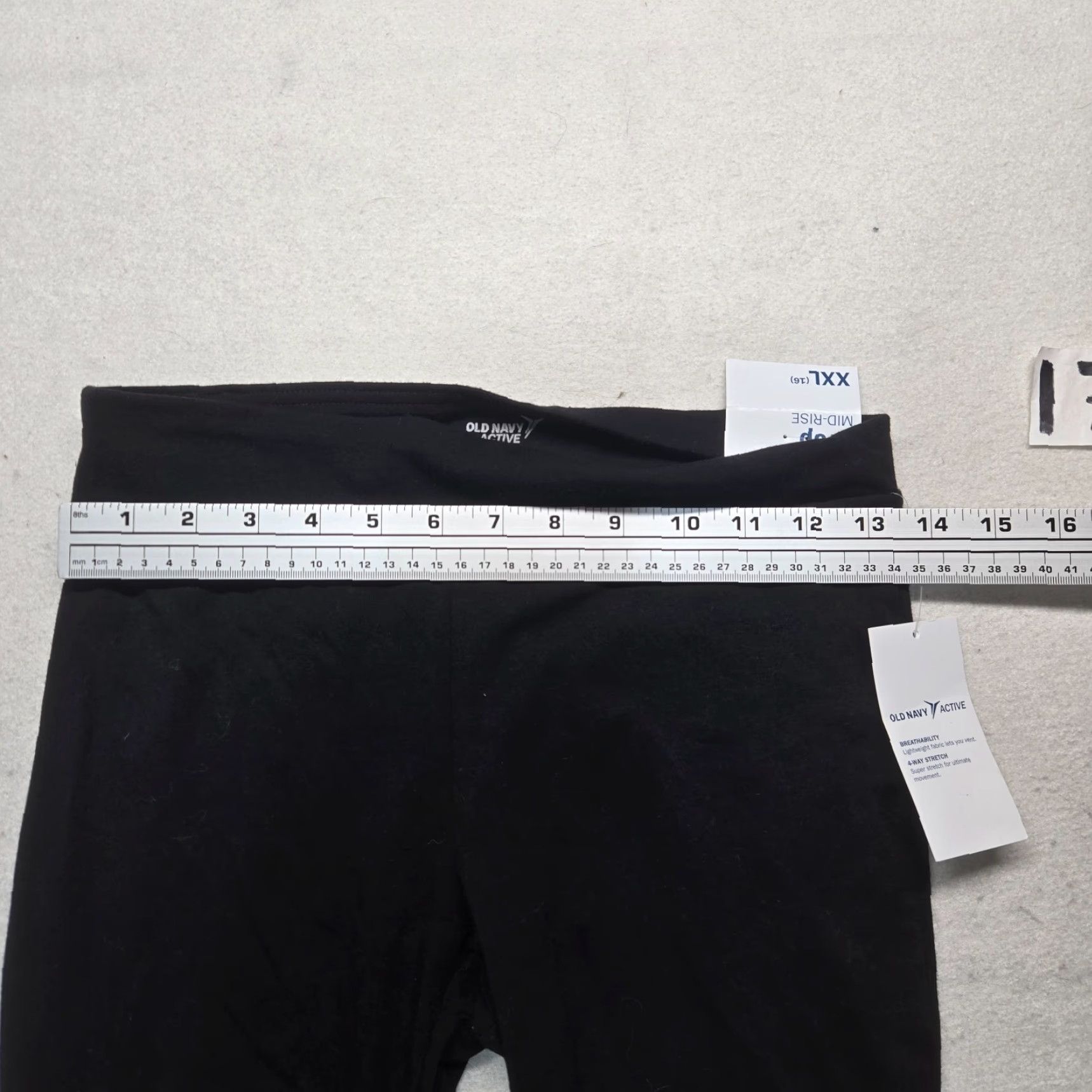 Old Navy VINTAGE Old Navy Pants Sweatpants Wide-Leg Black 2XL Adult Regular 2XL Black Athleisure 90s Womens Size 40" / US 18 - 4 Thumbnail