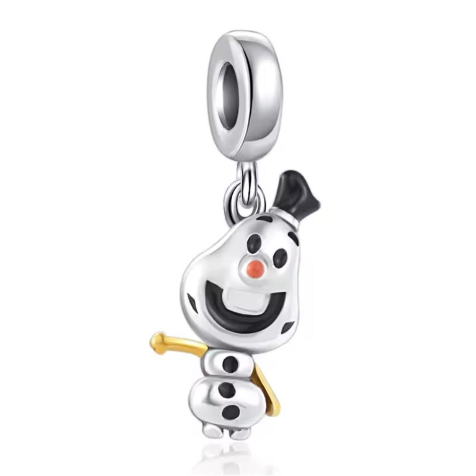 Other NWOT Frozen Olaf Snowman Dangle Charm Sterling Silver 925 Size ONE SIZE - 1 Thumbnail