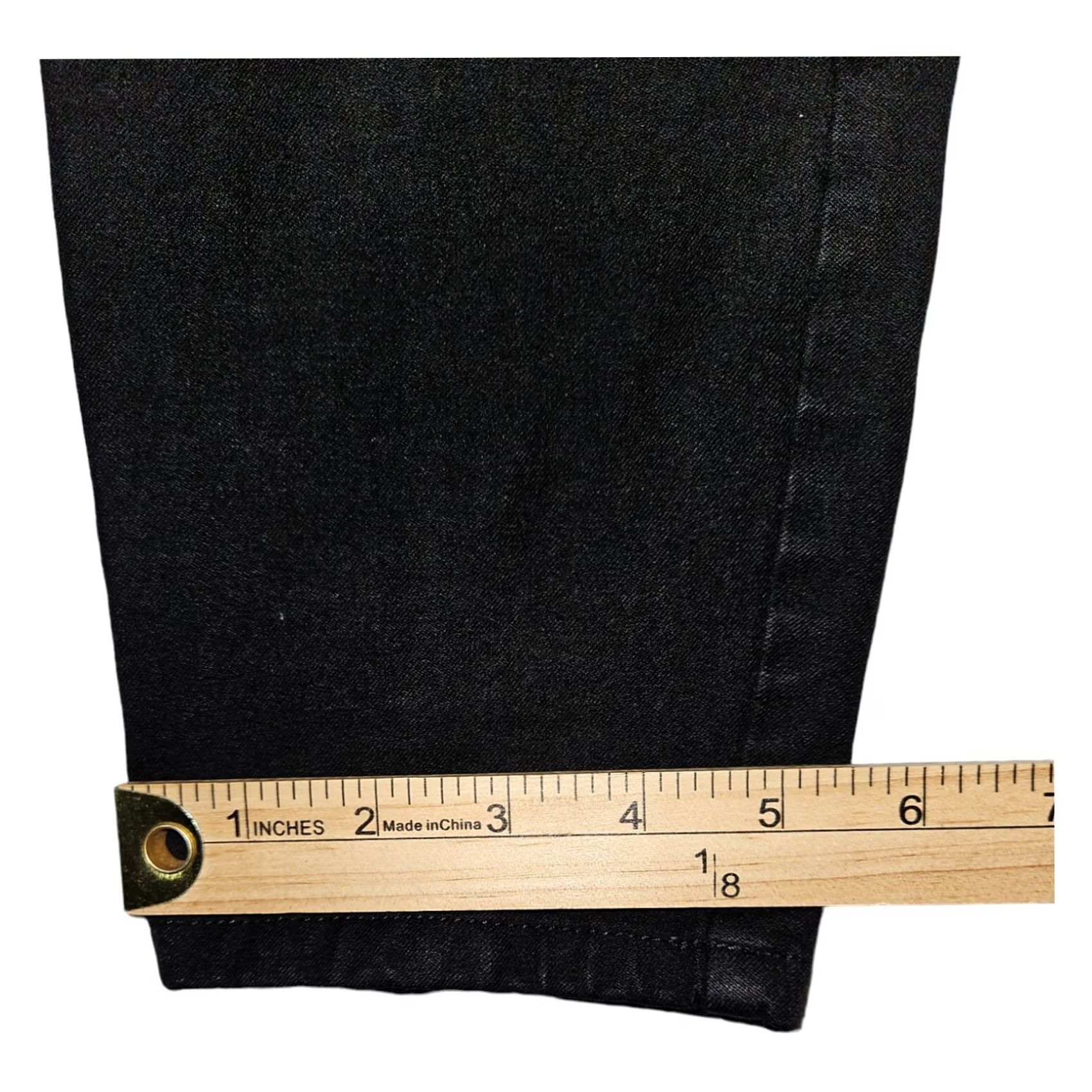 Banana Republic VINTAGE Banana Republic Sloan Capris Womens 10P Black Stretch Casual Preppy Capris Tapered 21.5in Inseam Womens Size ONE SIZE - 6 Thumbnail