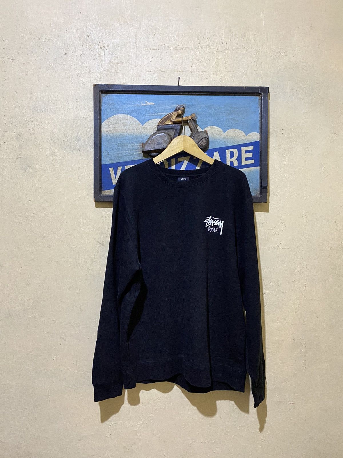 Stussy STUSSY SEOUL JUMPER 2000s Size US L / EU 52-54 / 3 - 9 Thumbnail
