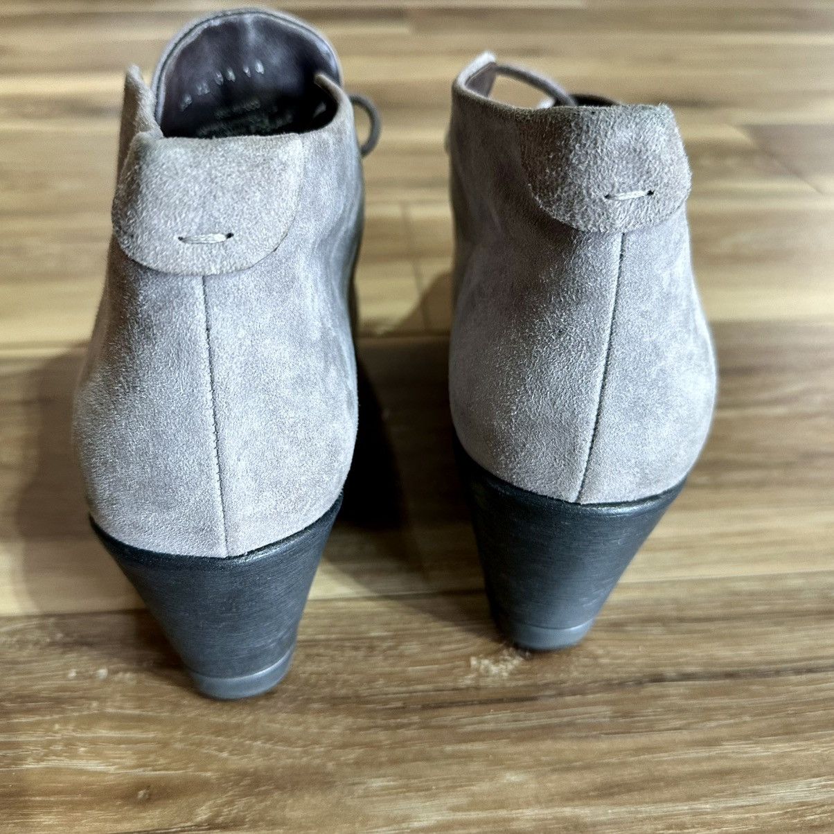Dansko Women’s Dansko Renee Ankle Wedge Suede Booties Boots Size US 12 / IT 42 - 4 Thumbnail