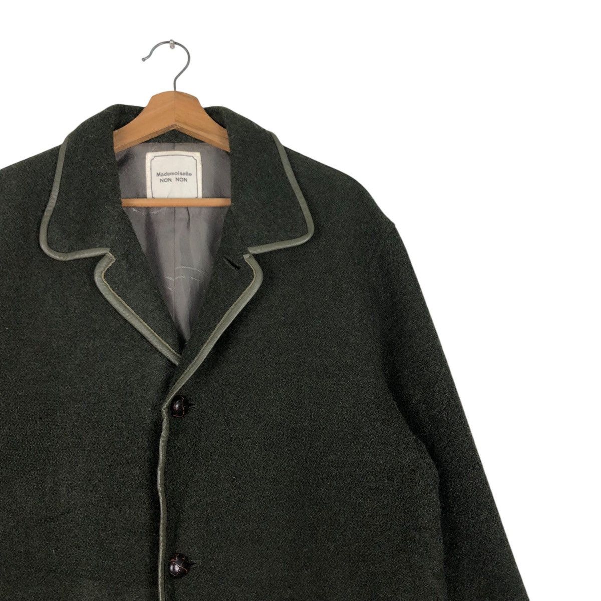 Japanese Brand 📌Vintage Wool Jacket Double Pocket Mademoiselle Non Non Size US M / EU 48-50 / 2 - 7 Thumbnail