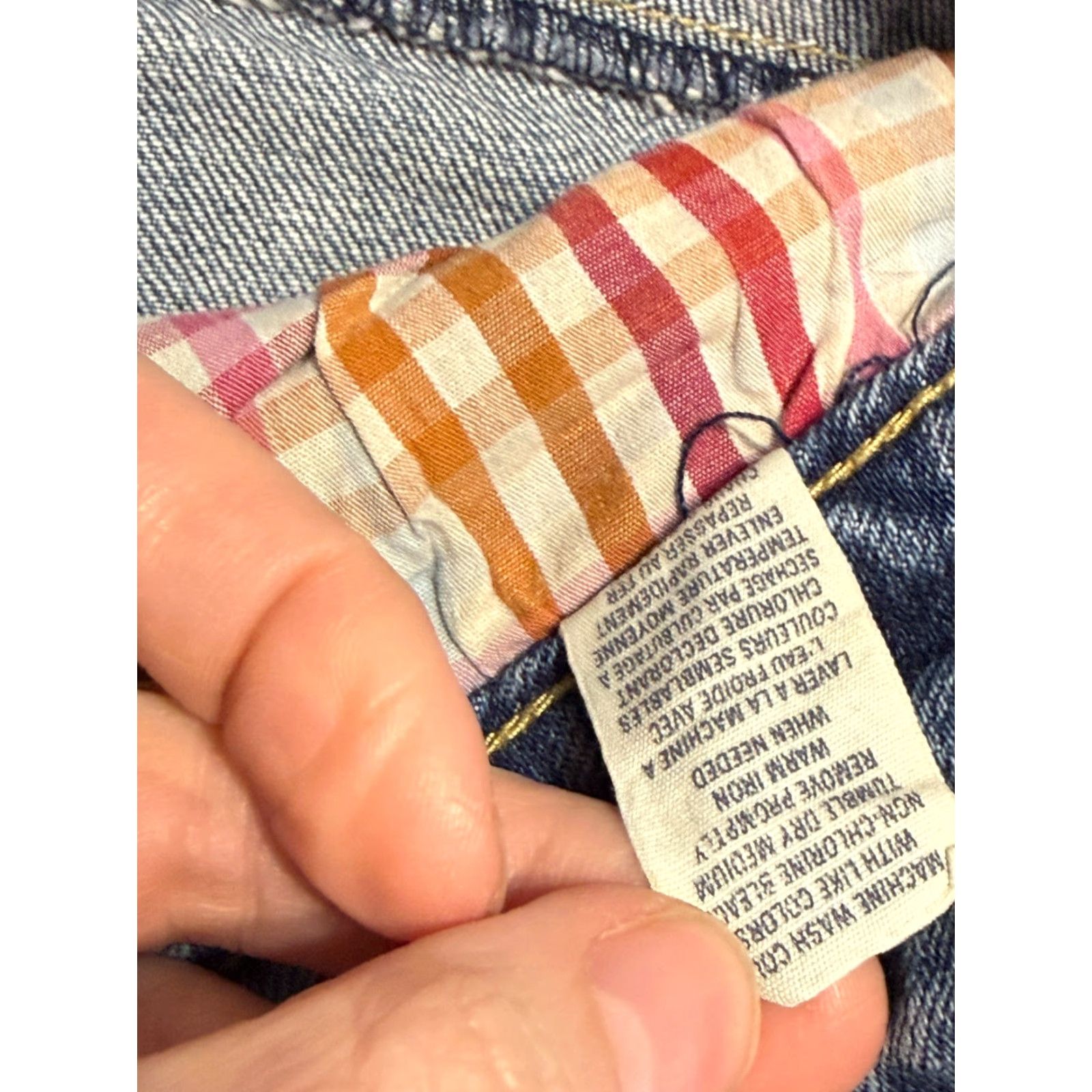 American Eagle Outfitters VINTAGE American Eagle Jeans Women's 6 Blue Denim Skinny Mid Rise Zip Pockets Size 28" / US 6 / IT 42 - 6 Thumbnail