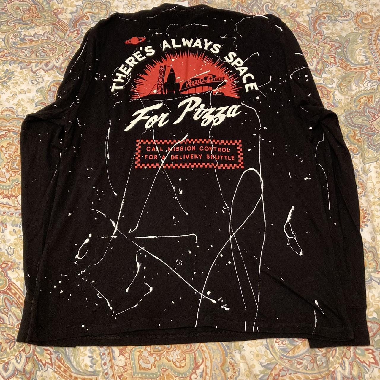 Disney Pizza Planet Paint Splatter Longsleeve Size US L / EU 52-54 / 3 - 4 Thumbnail