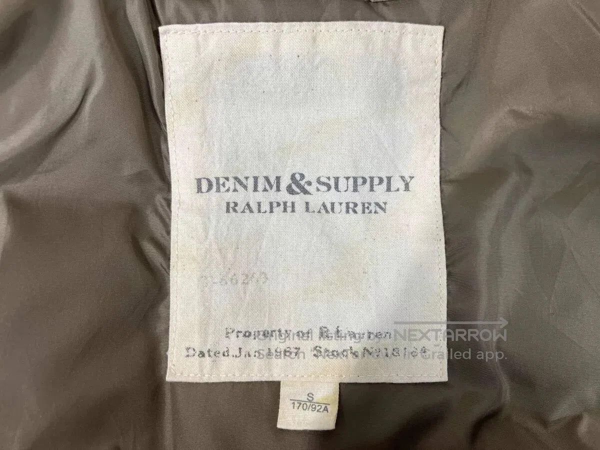 Denim & Supply Ralph Lauren Ralph Lauren RRL Denim Supply Down Vest. Size US S / EU 44-46 / 1 - 3 Thumbnail