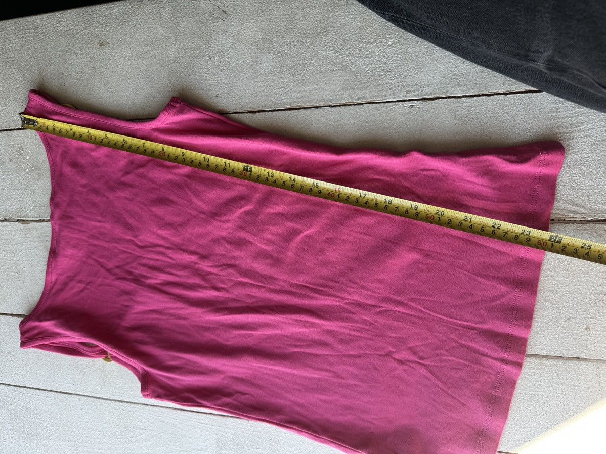 Vintage 🚨VNTG LAUREN RALPH LAUREN PINK TANK TOP CENTRAL LOGO Size M / US 6-8 / IT 42-44 - 10 Thumbnail