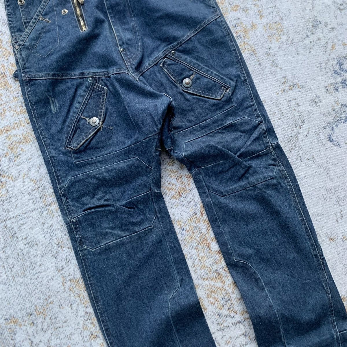 If Six Was Nine × Japanese Brand × Vintage Rare Vintage BRTH Breath Artisan Jeans Multi Zippers Size US 32 / EU 48 - 3 Thumbnail