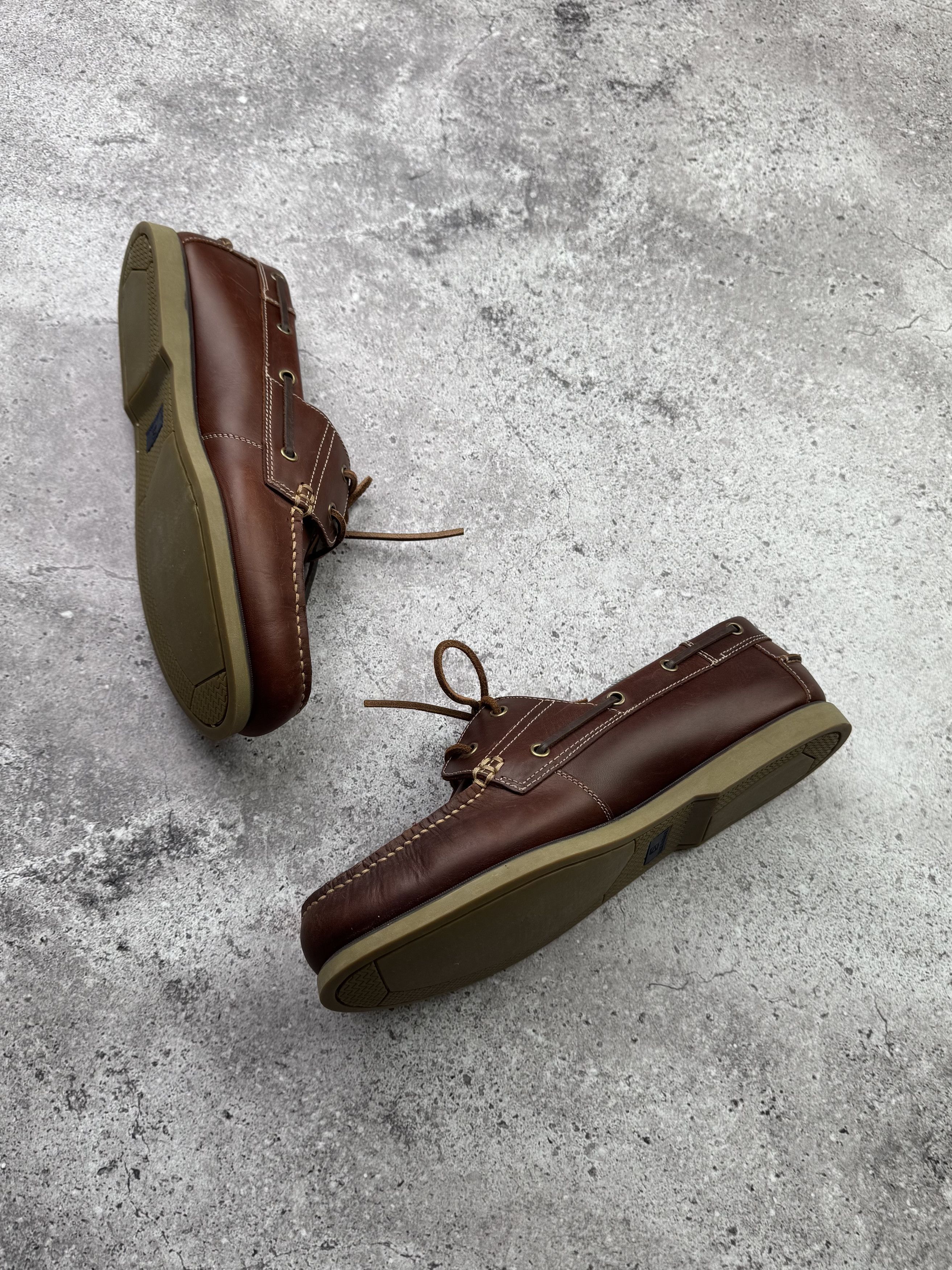 Guidi Vintage Leather Top Sider Guidi STYLE C614(V130) Size US 12 / EU 45 - 4 Thumbnail
