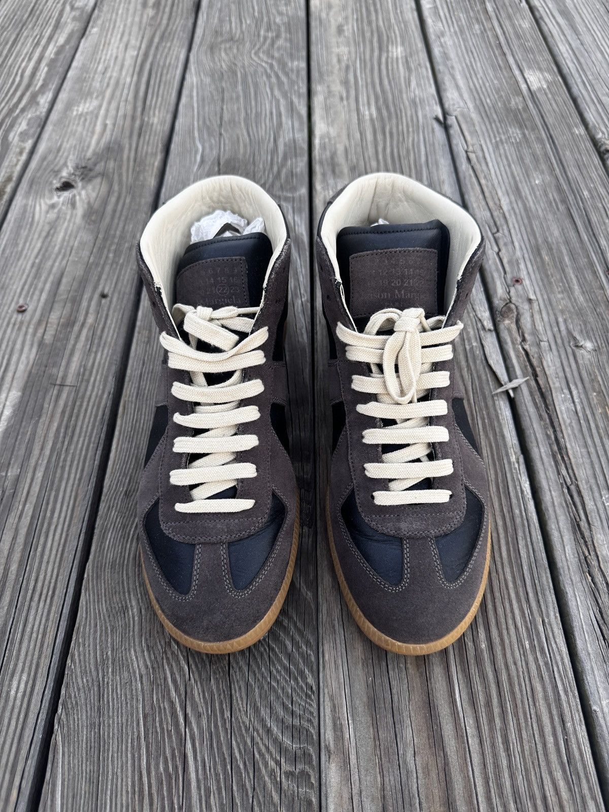 Maison Margiela Maison Margiela German Trainer High-Cut Size US 9 / EU 42 - 2 Thumbnail