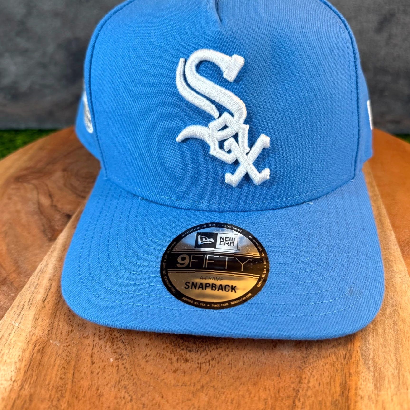 New Era New Era Chicago White Sox 9FIFTY Snapback World Series Baseball Cap Blue NWT Size ONE SIZE - 3 Thumbnail