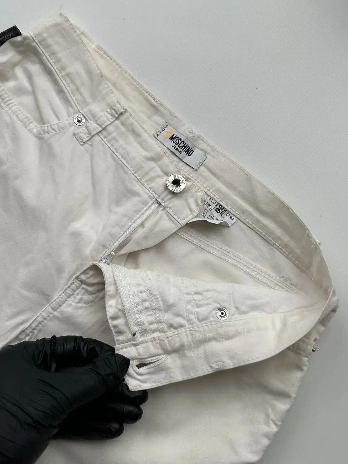 Moschino Moschino Vintage Flare Pants (128) Size 26" / US 2 / IT 38 - 5 Thumbnail