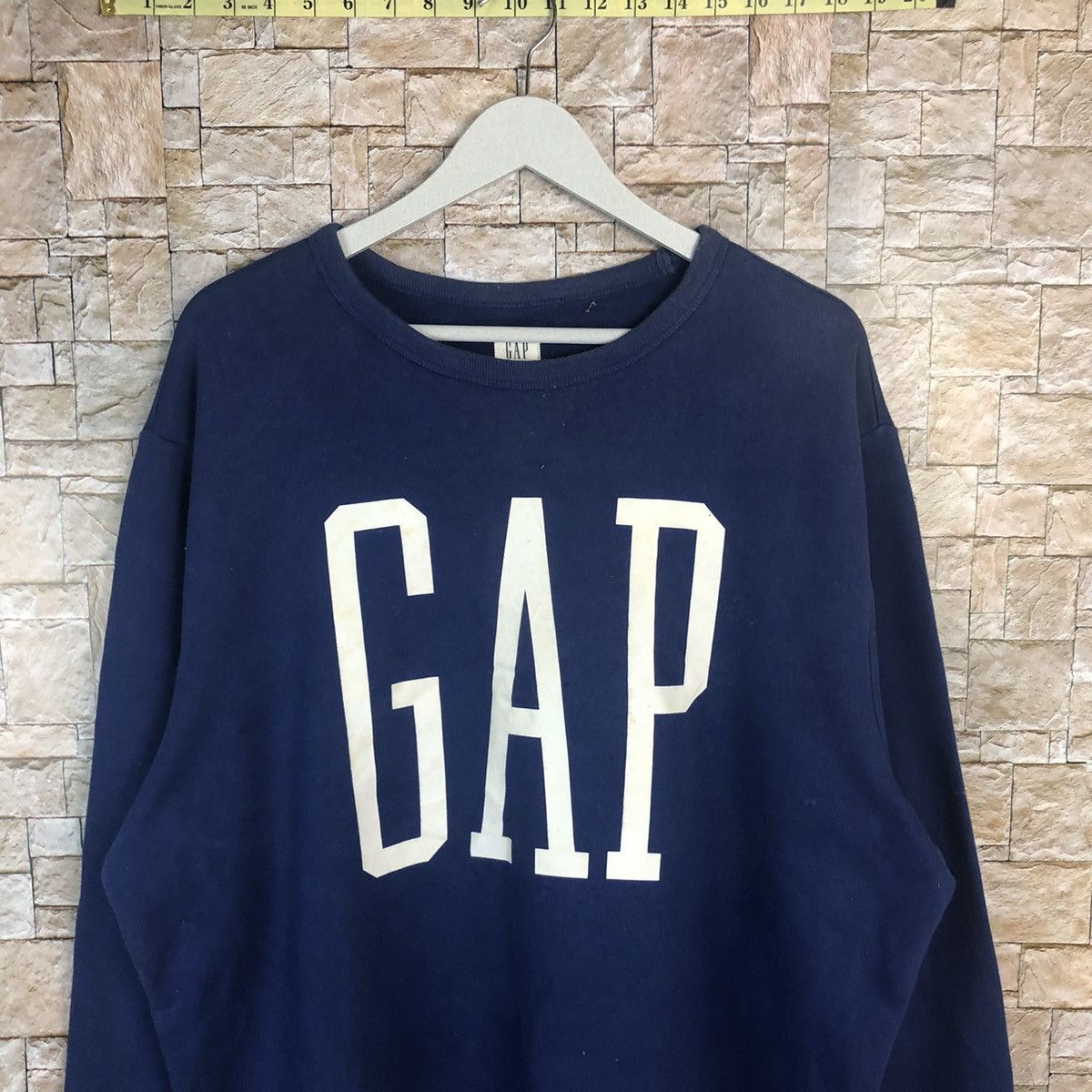 Gap Gap Dark Blue Sweatshirt vintage like kenye west #A29 Size US XL / EU 56 / 4 - 2 Thumbnail