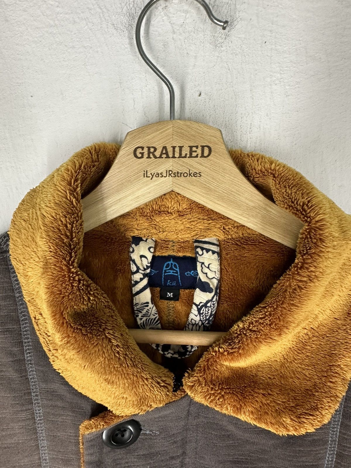Japanese Brand Fur Winter Coat Iron Under Damp Cloth Coat Jacket Size US M / EU 48-50 / 2 - 14 Thumbnail