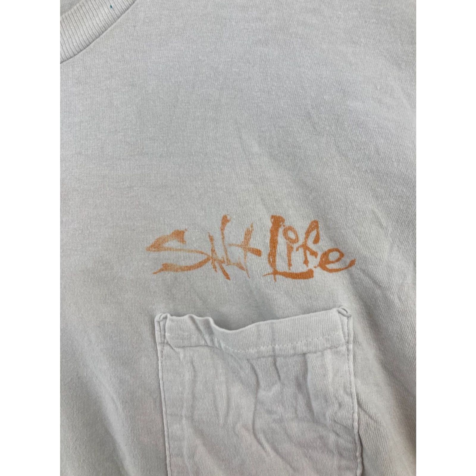 Vintage Salt Life Mens Extra Large XL Shut Up and Reel T Shirt Size US XL / EU 56 / 4 - 4 Thumbnail