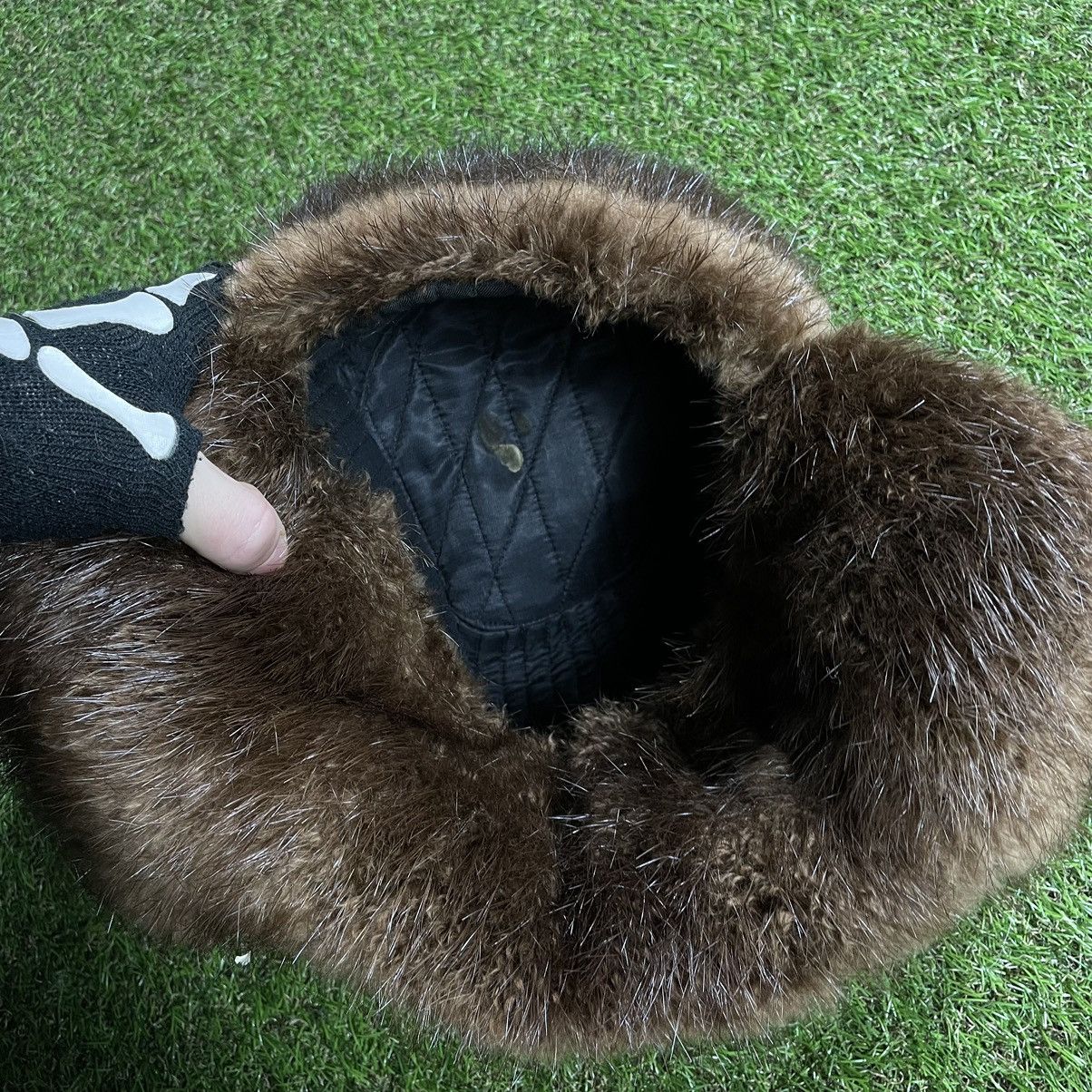 Vintage Vintage Y2K Fuzzy Mohair Beanie Alt Grunge Streetwear OS Size ONE SIZE - 7 Thumbnail