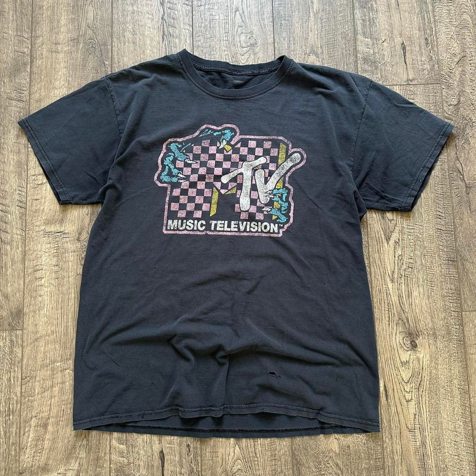 Mtv × Vintage Vintage MTV Headbangers Ball Pushead Graphic T Shirt 