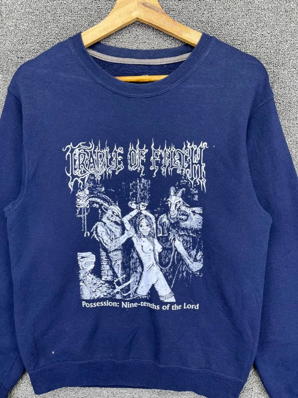 Band Tees Cradle of Filth Punk Rock Band Tees Rare Sweatshirt Size US S / EU 44-46 / 1 - 5 Thumbnail