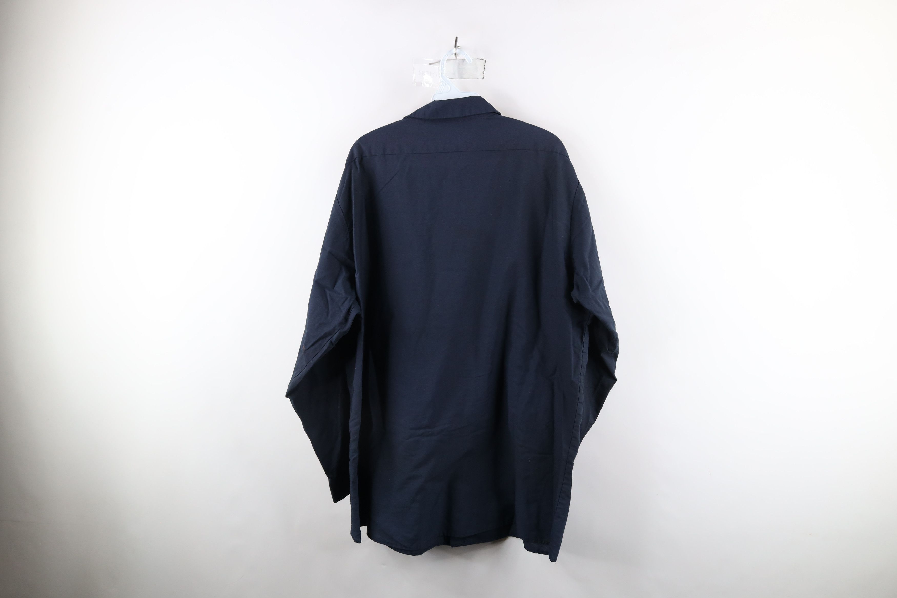 Vintage Vintage 90s Streetwear Workwear Mechanic Button Shirt USA Size US XL / EU 56 / 4 - 15 Thumbnail