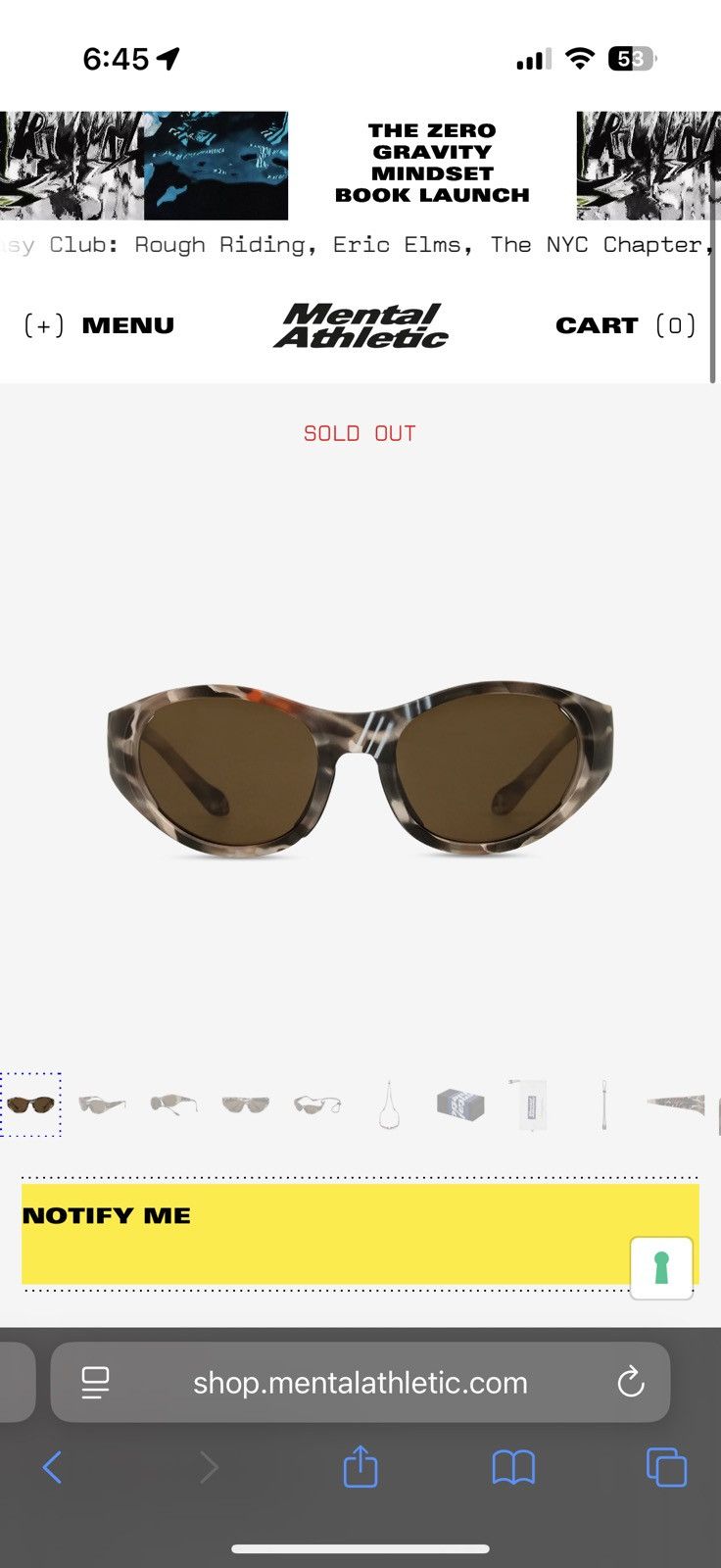Alba Optics ANVMA'99 X MENTAL ATHLETIC II VZUM POLAR Size ONE SIZE - 1 Thumbnail