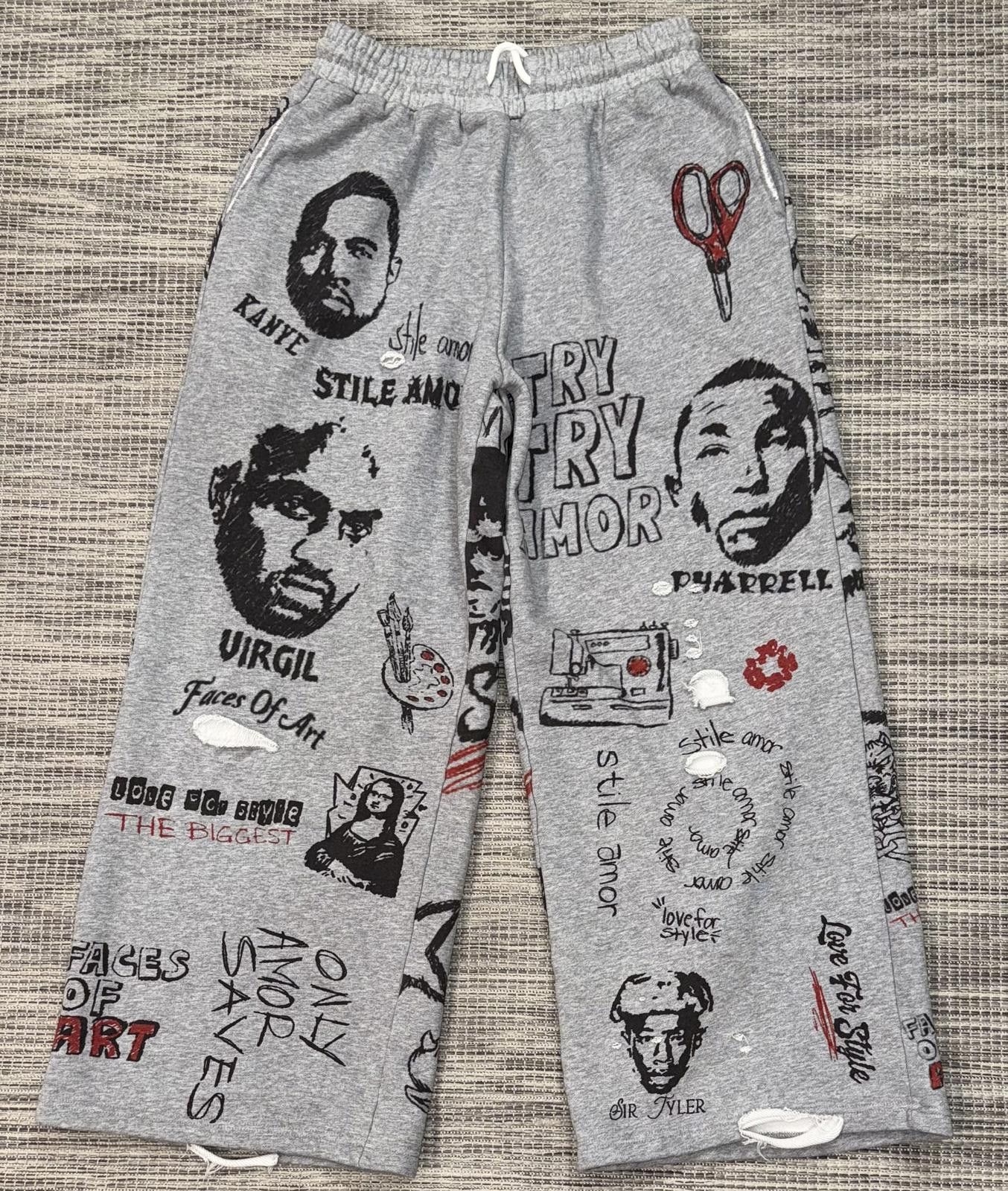 Stile Dé Amor Giallo Di Storia Pants