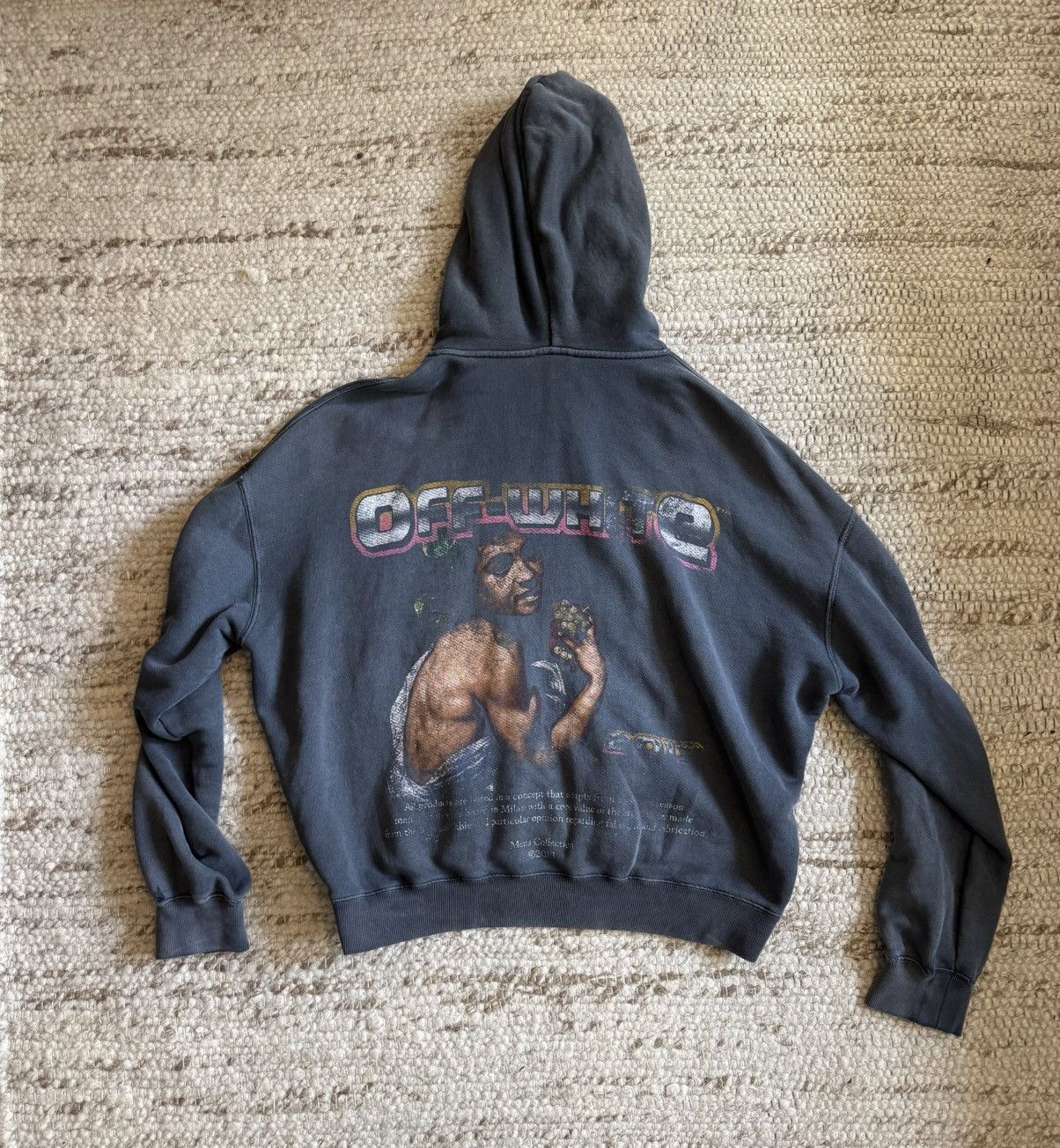 Off-White Off-White Digit Bacchus cotton hoodie XL Size US XL / EU 56 / 4 - 2 Thumbnail