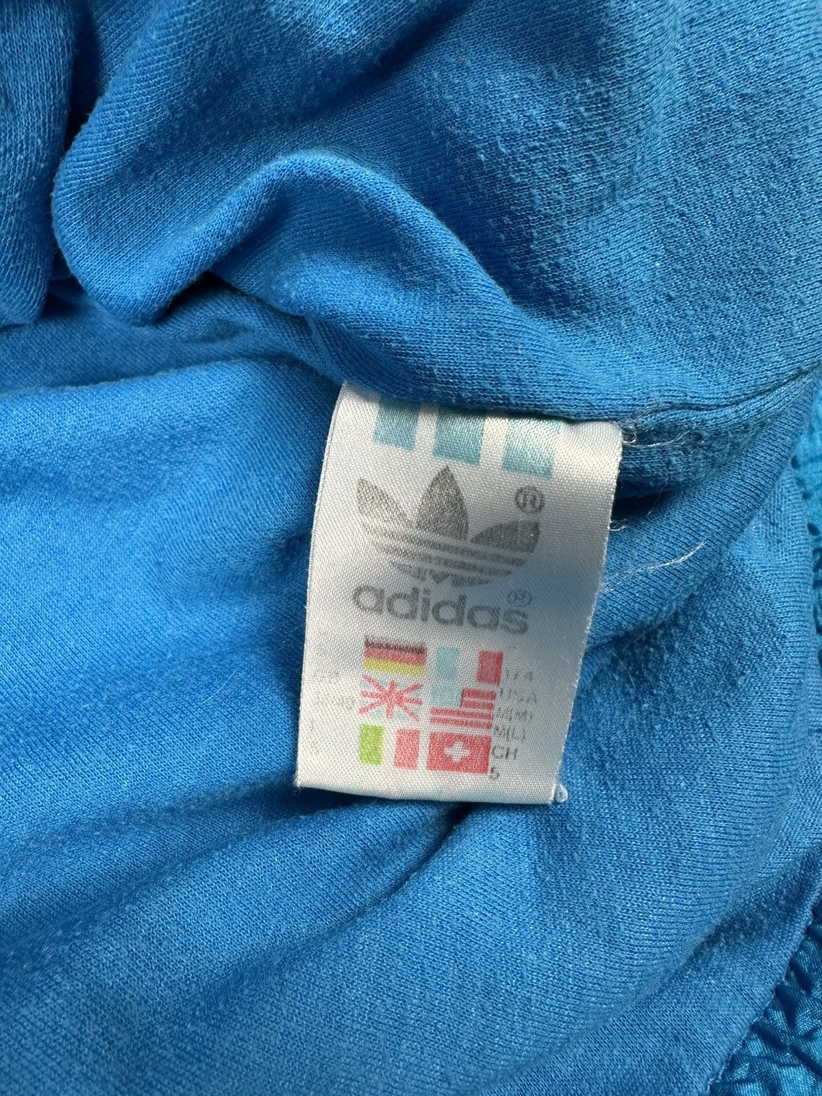 Adidas × Vintage Vintage 90s Adidas Nylon Jacket M Size US M / EU 48-50 / 2 - 12 Thumbnail