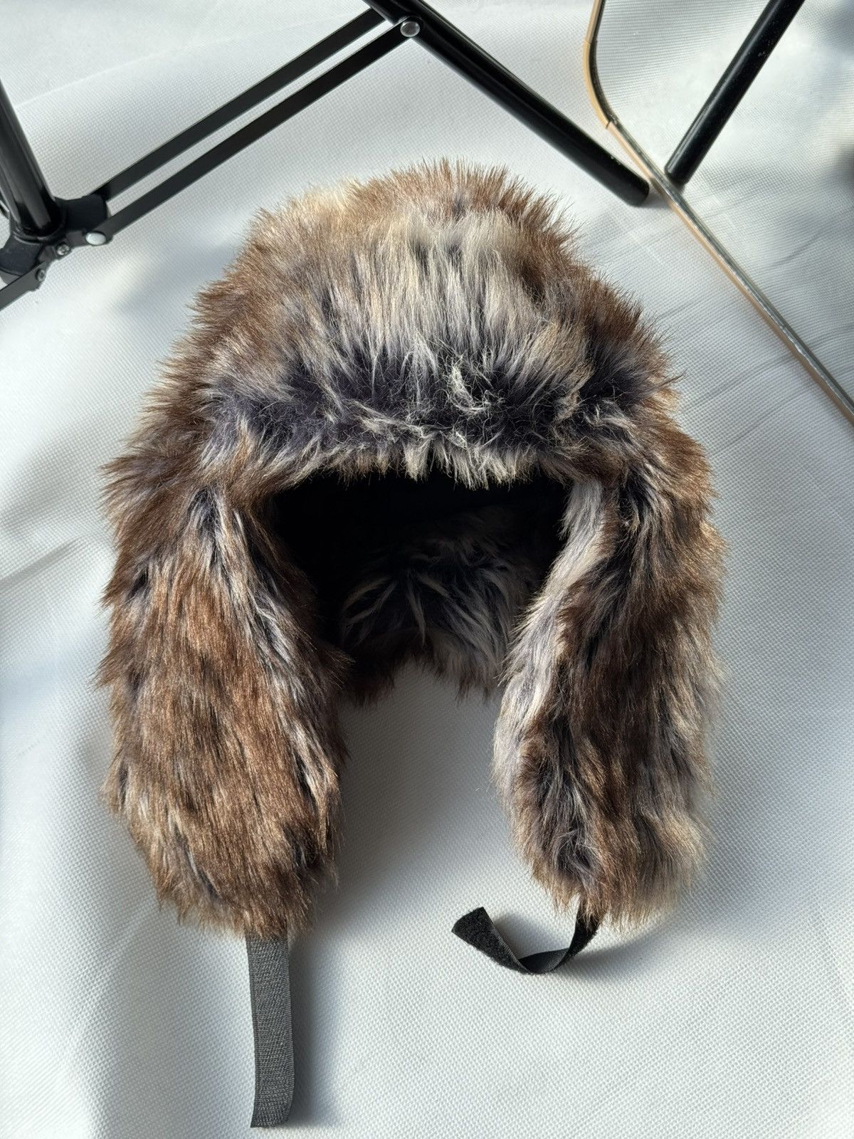 Hysteric Glamour Vintage fuzzy mohair japanese ushanka hat avant garde Size ONE SIZE - 7 Thumbnail