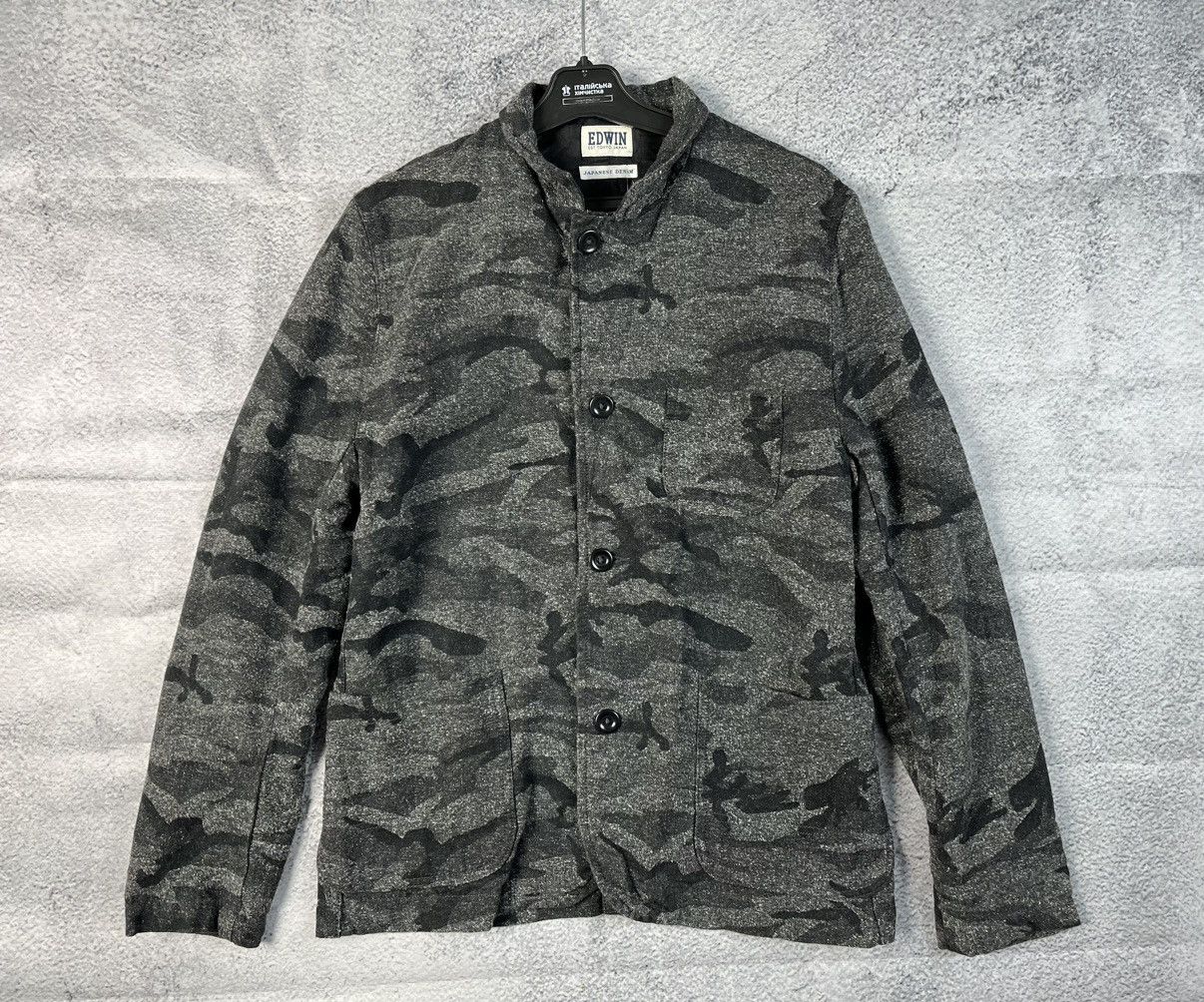 20471120 Edwin simple post blazer size M Size 46R - 2 Thumbnail
