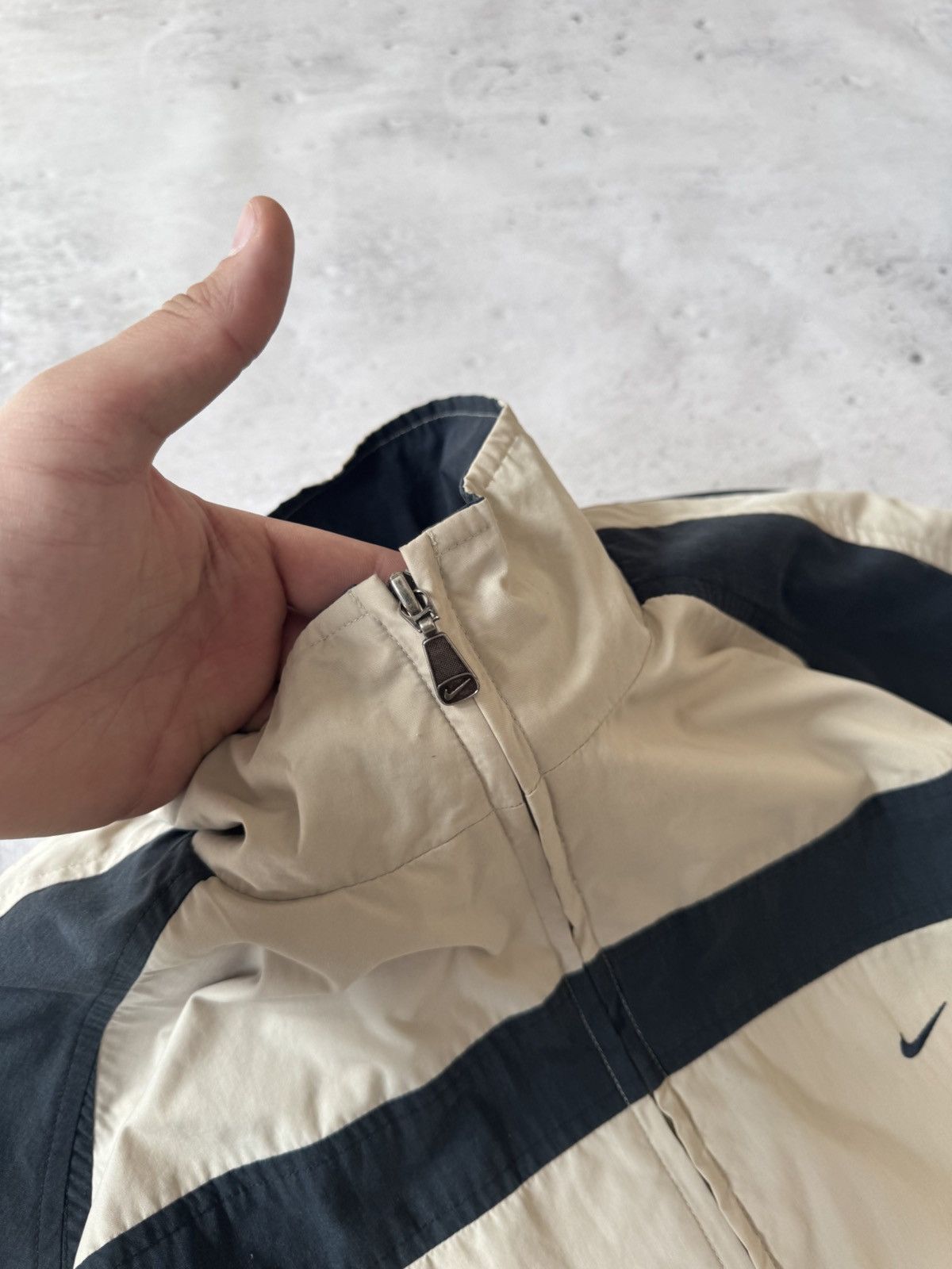 Nike × Vintage NIKE VINTAGE BASIC LOGO OVERSIZE BAGGY LIGHT JACKET Size US XL / EU 56 / 4 - 7 Thumbnail
