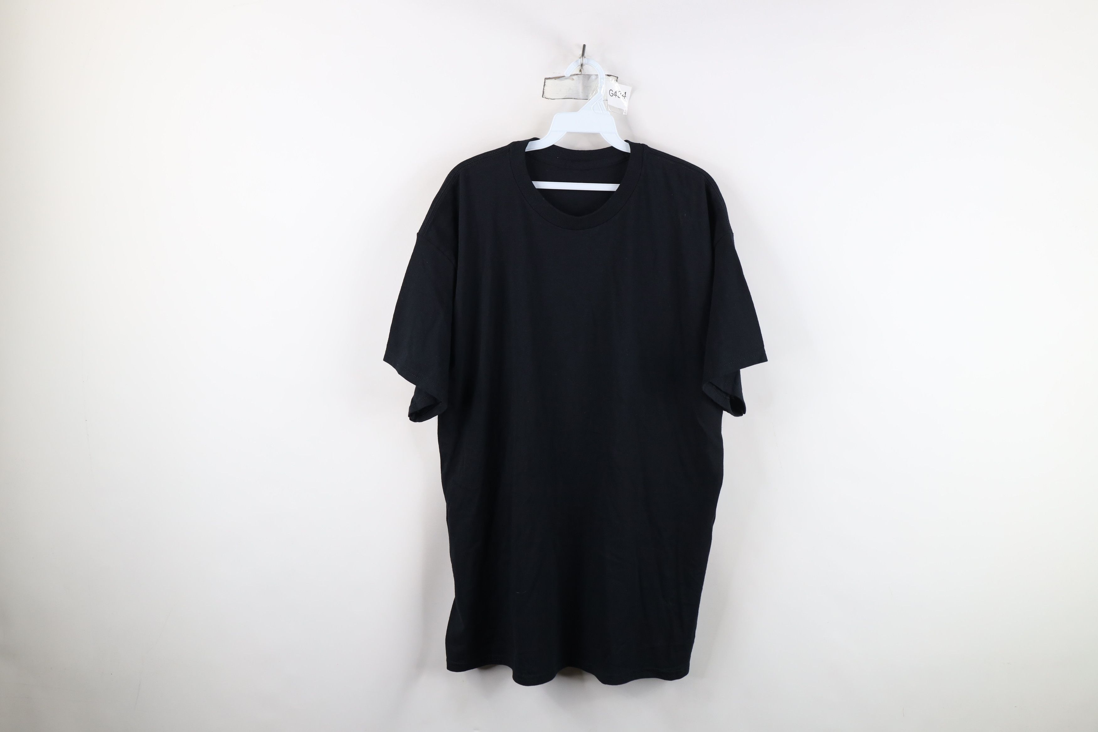 Vintage Vintage 90s Streetwear Baggy Distressed Cotton T-Shirt Black Size US L / EU 52-54 / 3 - 1 Thumbnail
