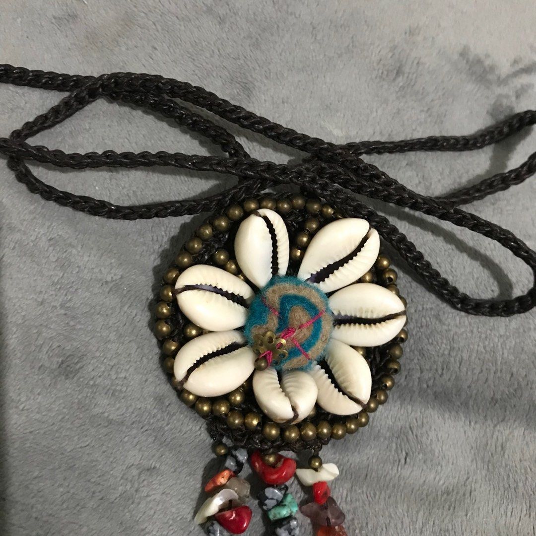 If Six Was Nine Y2K Shell Ethnic Necklace Size ONE SIZE - 3 Thumbnail