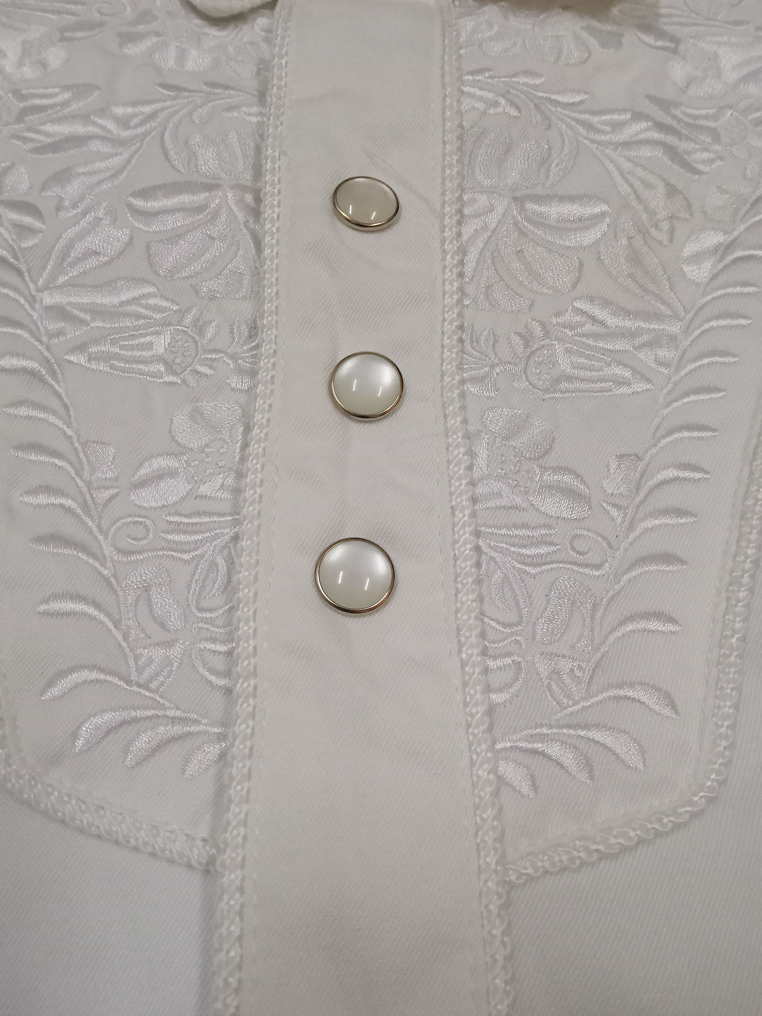 Scully Scully Western Shirt With Embroidered Floral Size US L / EU 52-54 / 3 - 7 Thumbnail