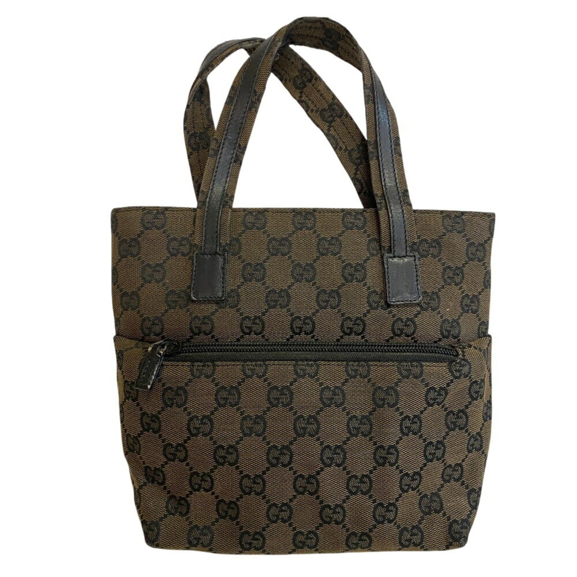 Gucci GUCCI 1079 GG Pattern Handbag, Beige, Women's Size ONE SIZE - 1 Thumbnail