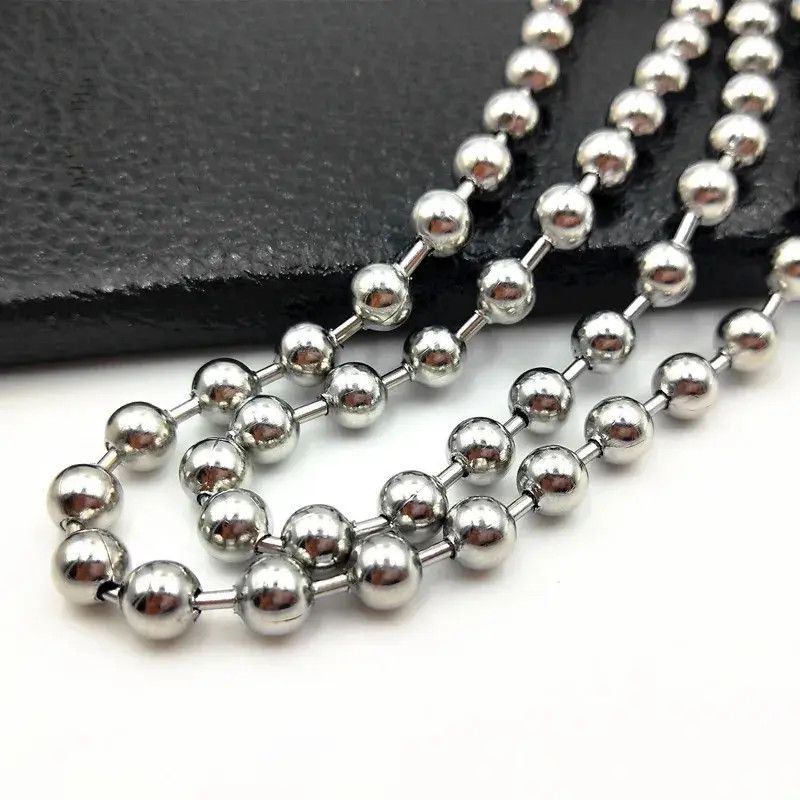 Jean Vint Street Punk Round Chain Retro Stylish Size ONE SIZE - 2 Thumbnail