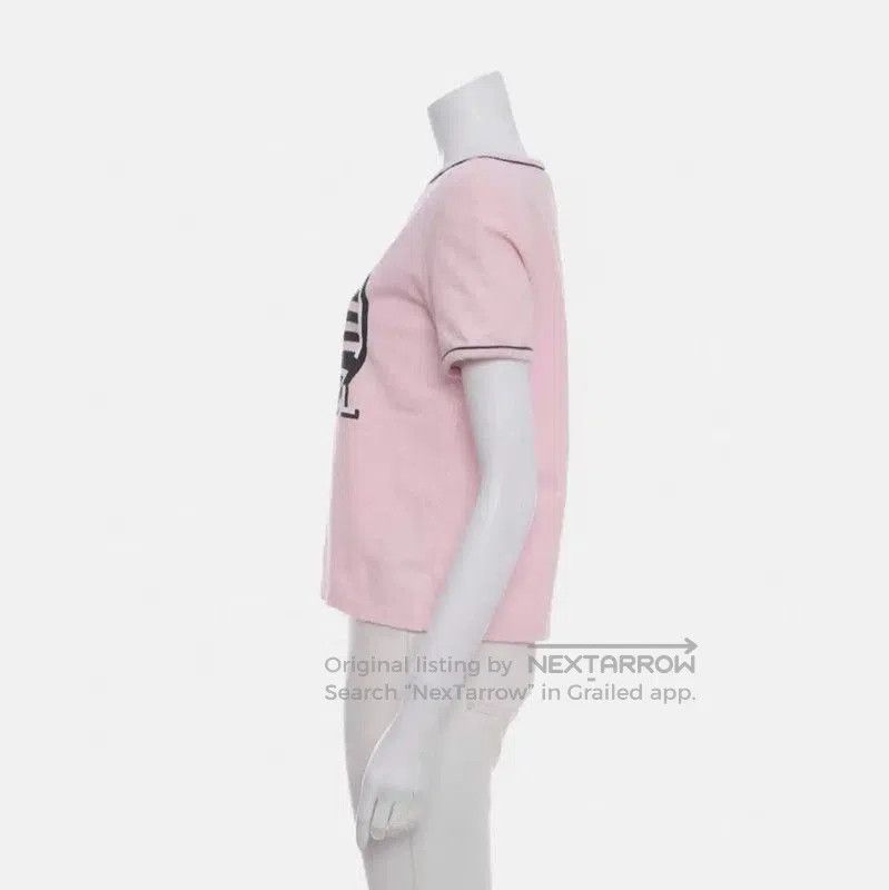 Chanel Chanel Pink Cotton Logo T-Shirt for Summer . Size S / US 4 / IT 40 - 8 Thumbnail