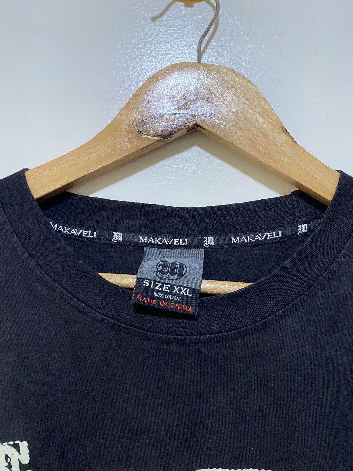 Rap Tees Makaveli Tupac $50 Dollar Bill Graphic Tee Size US XXL / EU 58 / 5 - 3 Thumbnail