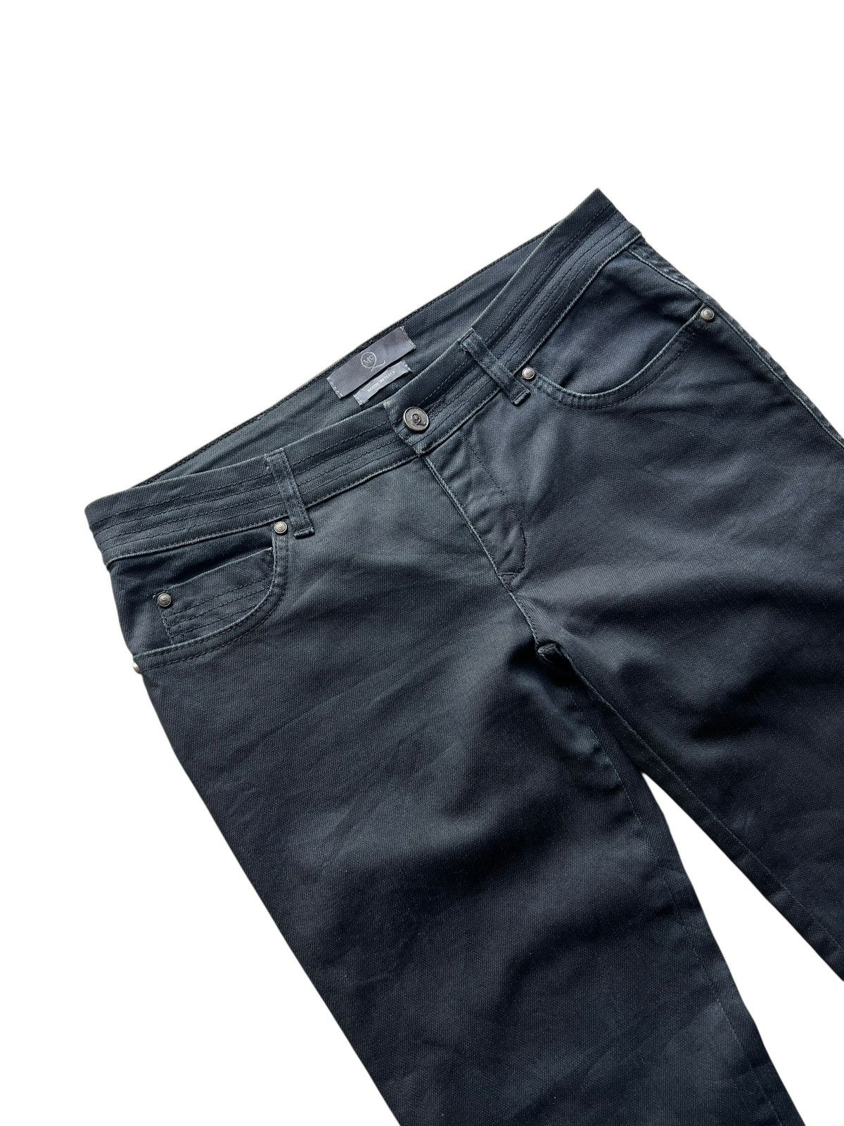 Alexander McQueen Alexander McQueen Coated Black Slim Jeans Size 30" / US 8 / IT 44 - 4 Thumbnail