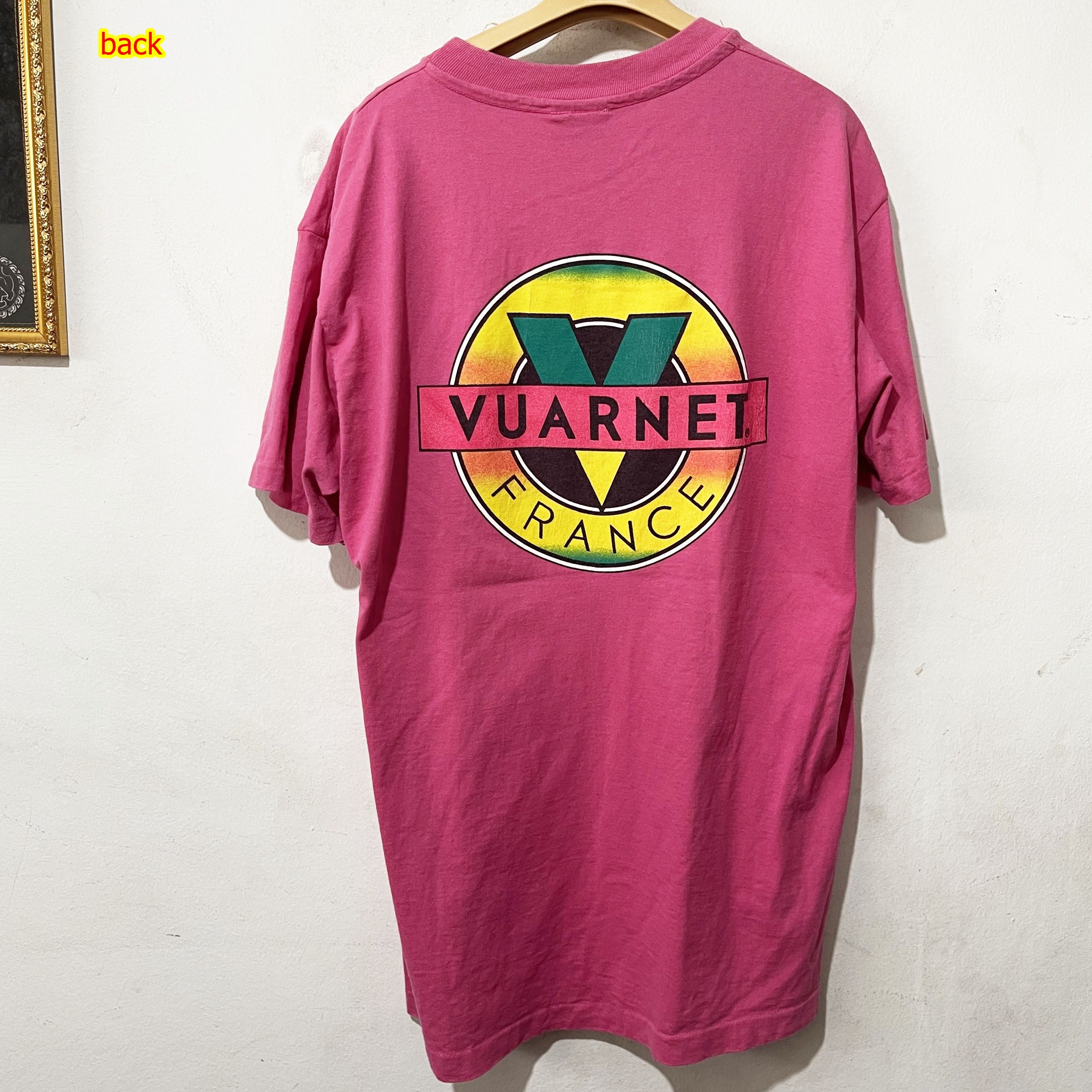 Vuarnet Vintage 90s Vuarnet France T-Shirt Size US L / EU 52-54 / 3 - 1 Thumbnail