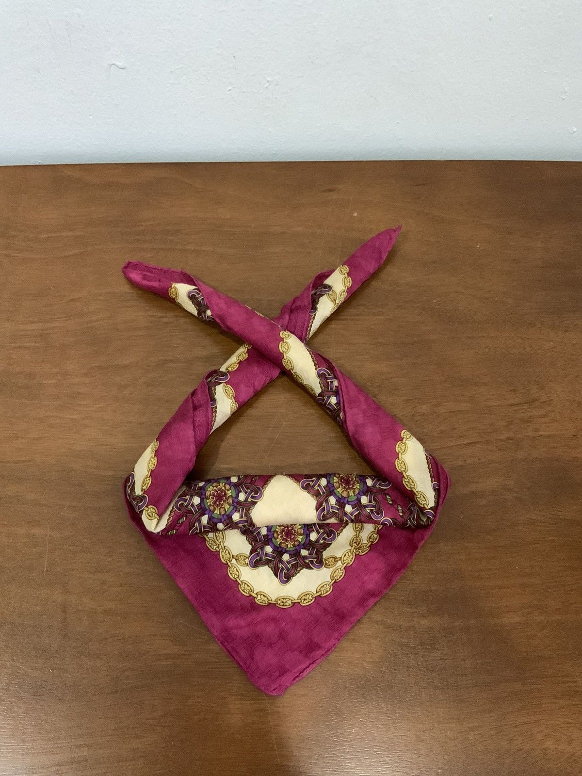 Celine Celine Monogram Handkerchief Bandana Size ONE SIZE - 2 Thumbnail