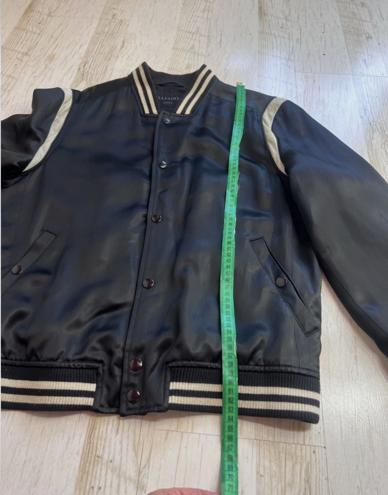 Allsaints AllSaints Matsu Varsity Bomber Jacket – Size S Size US S / EU 44-46 / 1 - 15 Thumbnail