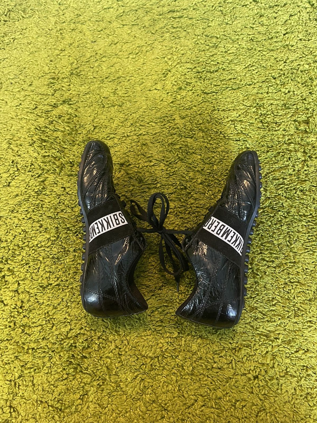 Designer × Dirk Bikkembergs × Vintage Bikkembergs 2000s vintage real patent leather sneakers Y2K Size US 6 / IT 36 - 3 Thumbnail