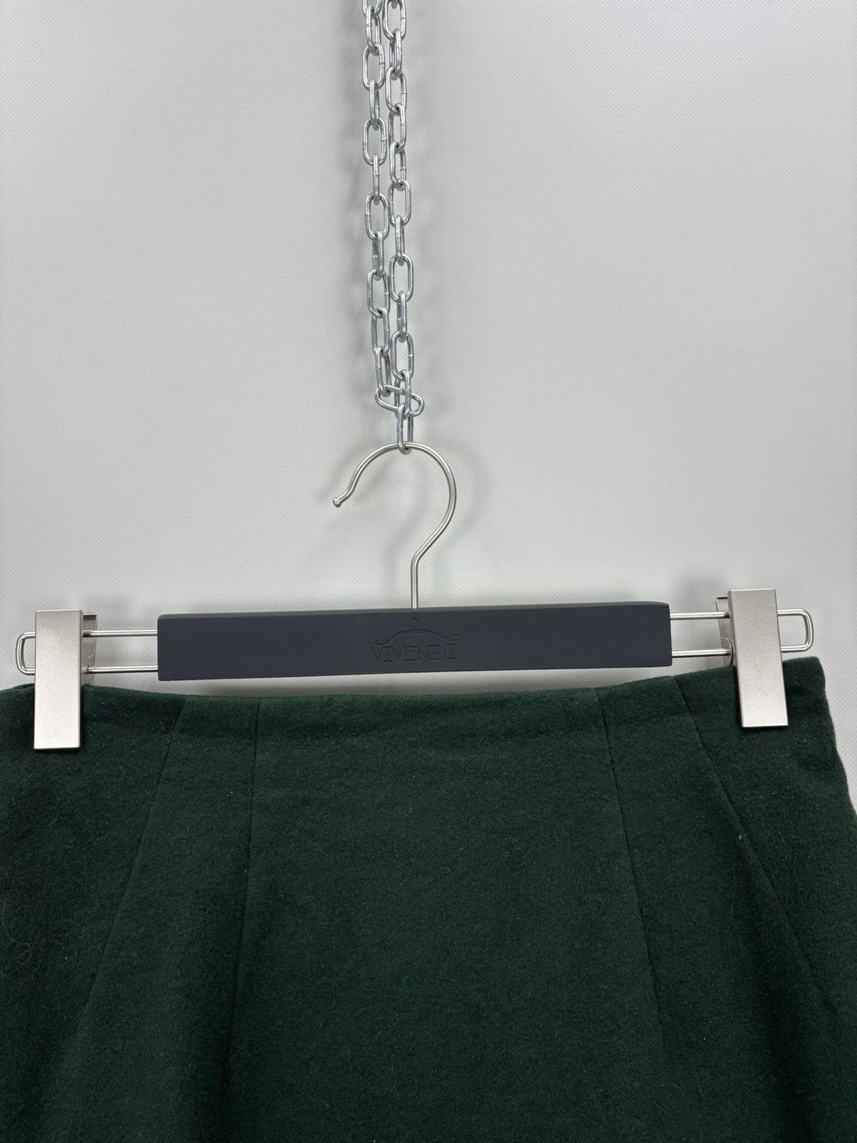 Jil Sander Womens skirt Jil Sander Size S Color Green Size 25" / US 0 / IT 36 - 4 Thumbnail