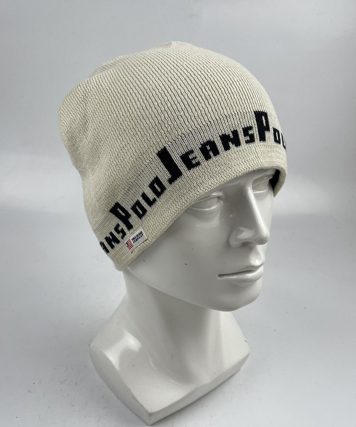 Polo Ralph Lauren × Ralph Lauren × Vintage vintage polo rl jeans beanie hat tc28 Size ONE SIZE - 1 Thumbnail