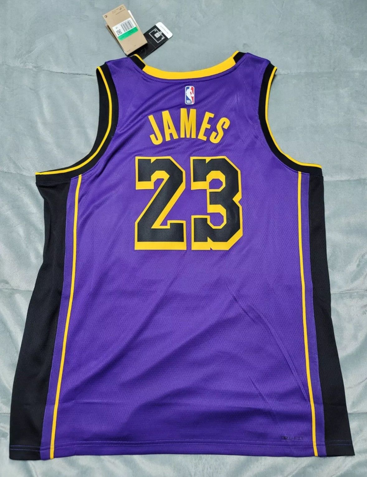 Jordan Brand × NBA New Nike Jordan Lakers Statement Jersey XL LeBron James Size US XL / EU 56 / 4 - 9 Thumbnail