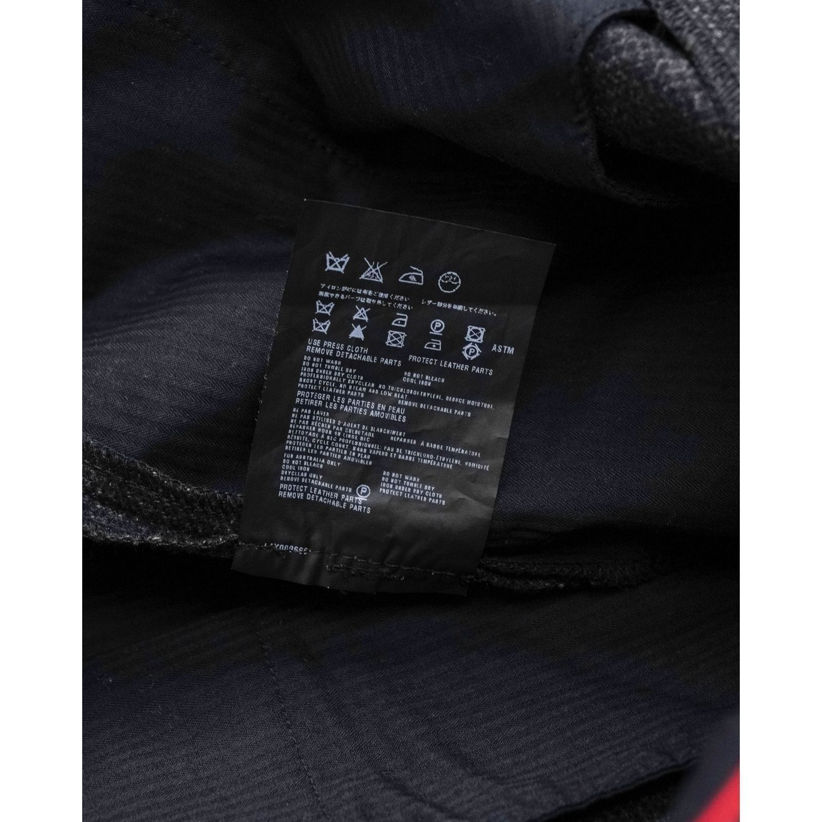 Prada Prada charcoal gray wool blend textured trousers pants Size US 40 / EU 56 - 10 Thumbnail