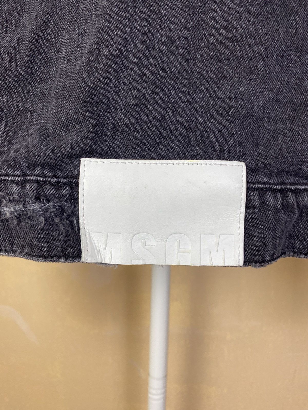 MSGM MSGM italy - Crushed/Destroyed Denim jacket Size M / US 6-8 / IT 42-44 - 5 Thumbnail