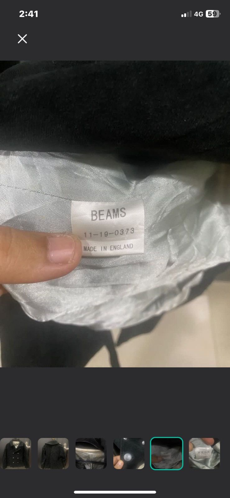 Beams Japan Beams Metropolitan Police Jacket Size US S / EU 44-46 / 1 - 4 Thumbnail