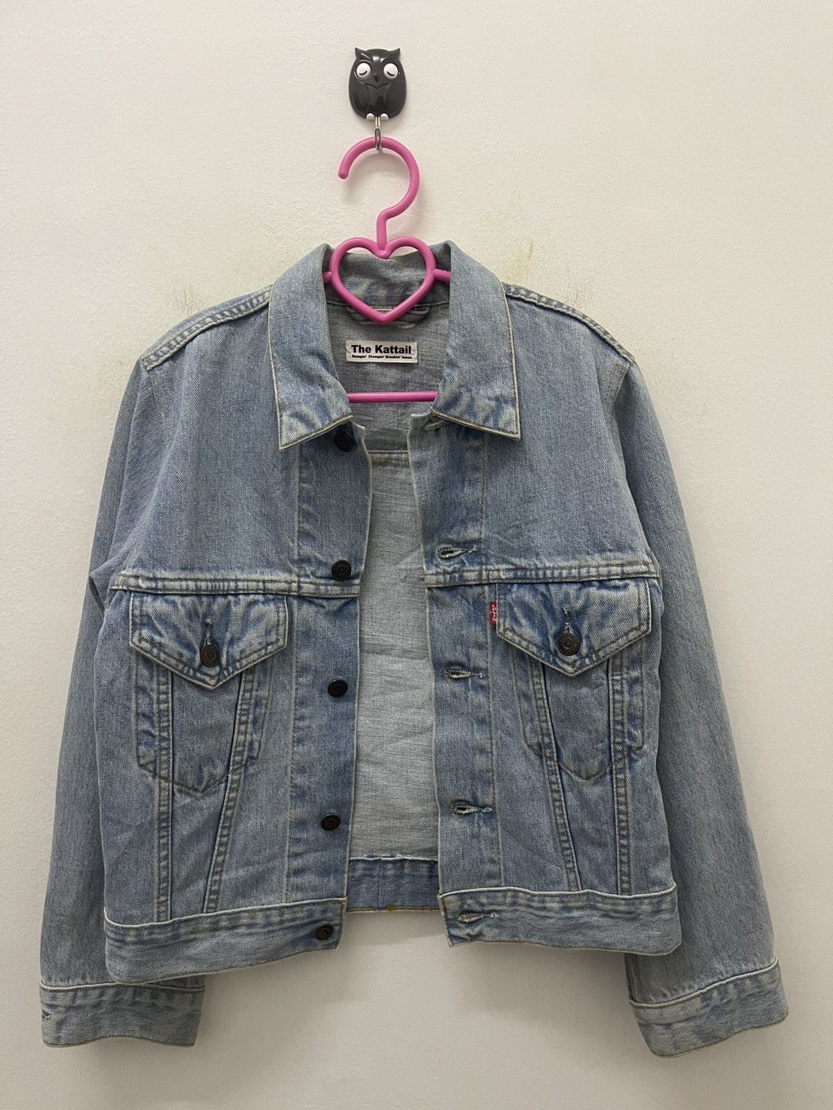 Levi's Rare Vintage LEVIS THE KATTAIL Denim Jacket Size US XS / EU 42 / 0 - 9 Thumbnail